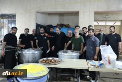 خادمان و زائران موکب دانشگاه فرهنگیان در کربلا