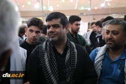 خادمان و زائران موکب دانشگاه فرهنگیان در کربلا