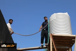 خادمان و زائران موکب دانشگاه فرهنگیان در کربلا