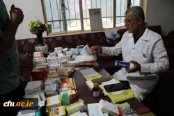 خادمان و زائران موکب دانشگاه فرهنگیان در کربلا