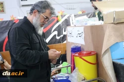 خادمان و زائران موکب دانشگاه فرهنگیان در کربلا