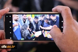 خادمان و زائران موکب دانشگاه فرهنگیان در کربلا