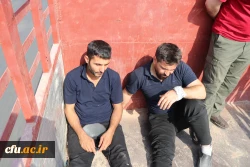 خادمان و زائران موکب دانشگاه فرهنگیان در کربلا