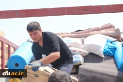 خادمان و زائران موکب دانشگاه فرهنگیان در کربلا