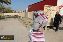 خادمان و زائران موکب دانشگاه فرهنگیان در کربلا