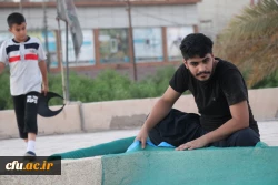 خادمان و زائران موکب دانشگاه فرهنگیان در کربلا