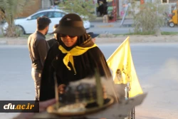 خادمان و زائران موکب دانشگاه فرهنگیان در کربلا