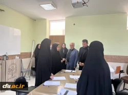 بازدید مدیرکل آموزش و پرورش از فرایند مصاحبه اختصاصی داوطلبان چند برابر ظرفیت دانشگاه فرهنگیان 8