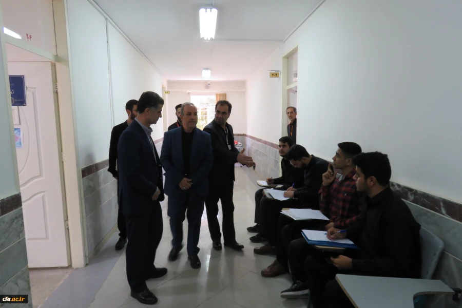 بازدید مدیرکل تربیت بدنی سازمان مرکزی دانشگاه فرهنگیان از فرایند مصاحبه داوطلبان ورود به دانشگاه
 5