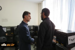 بازدید مدیرکل تربیت بدنی سازمان مرکزی دانشگاه فرهنگیان از فرایند مصاحبه داوطلبان ورود به دانشگاه
 8