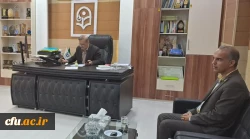 آیین تکریم و معارفه سرپرست پردیس فاطمه الزهرا اهواز برگزار گردید 2