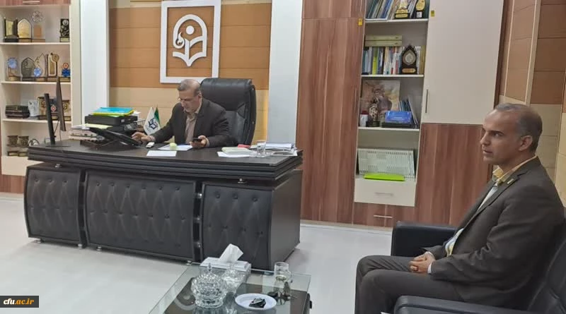 آیین تکریم و معارفه سرپرست پردیس فاطمه الزهرا اهواز برگزار گردید 2