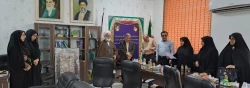 آیین تکریم و معارفه سرپرست پردیس فاطمه الزهرا اهواز برگزار گردید 7