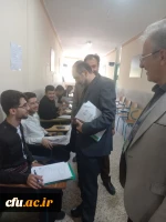بازدید مدیر کل برنامه ریزی، خدمات و رفاه دانشجویی از فرآیند مصاحبه داوطلبان چند برابر ظرفیت دانشگاه فرهنگیان 7