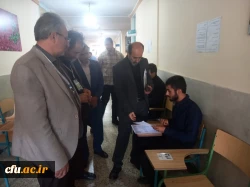 بازدید مدیر کل برنامه ریزی، خدمات و رفاه دانشجویی از فرآیند مصاحبه داوطلبان چند برابر ظرفیت دانشگاه فرهنگیان 9