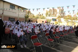 آیین بازگشایی سال جدید تحصیلی با حضور سرپرست دانشگاه فرهنگیان در دبستان دخترانه حضرت زینب شهر تهران 
 3