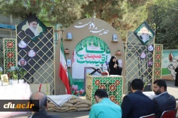 آیین بازگشایی سال جدید تحصیلی با حضور سرپرست دانشگاه فرهنگیان در دبستان دخترانه حضرت زینب شهر تهران 
 10