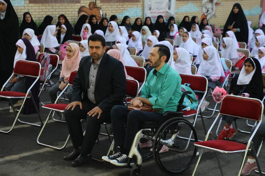 آیین بازگشایی سال جدید تحصیلی با حضور سرپرست دانشگاه فرهنگیان در دبستان دخترانه حضرت زینب شهر تهران 
 5