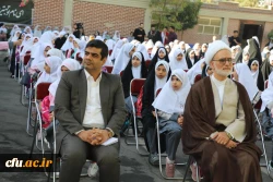 آیین بازگشایی سال جدید تحصیلی با حضور سرپرست دانشگاه فرهنگیان در دبستان دخترانه حضرت زینب شهر تهران 
 7