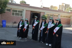 آیین بازگشایی سال جدید تحصیلی با حضور سرپرست دانشگاه فرهنگیان در دبستان دخترانه حضرت زینب شهر تهران 
 11