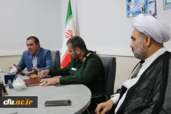 نشست هم اندیشی کارکنان و اعضای هیات علمی دانشگاه فرهنگیان با فرمانده سپاه صاحب الامر( عج) 2