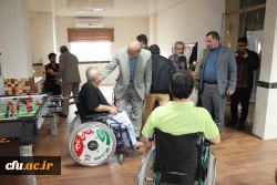 بازدید رییس دانشگاه فرهنگیان مازندران از آسایشگاه جانبازان ساری 9