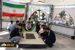 تجدید میثاق خانواده دانشگاه فرهنگیان آذربایجانشرقی با آرمانهای شهداوامام شهیدان  6