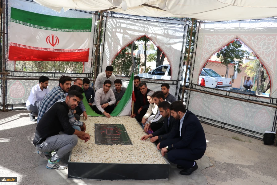 تجدید میثاق خانواده دانشگاه فرهنگیان آذربایجانشرقی با آرمانهای شهداوامام شهیدان  6