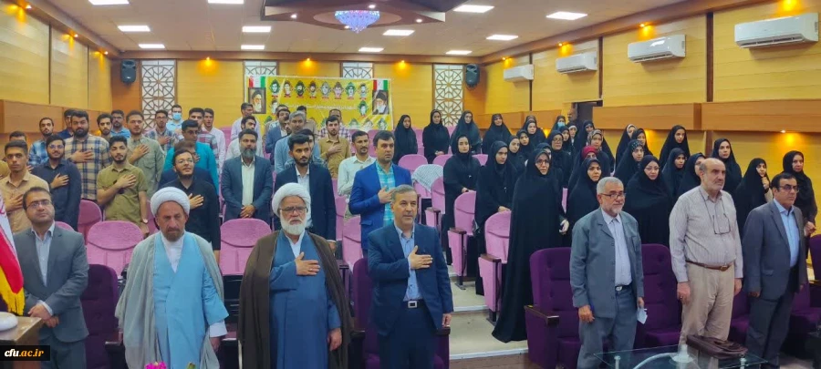 برگزاری مراسم تجلیل از رزمندگان وایثارگران دفاع مقدس 2