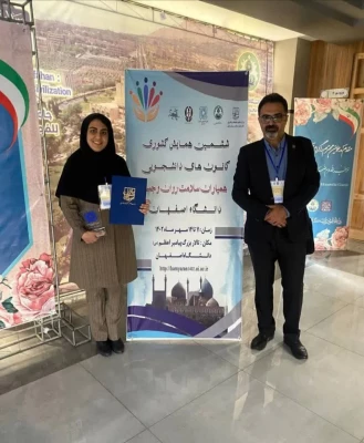 تقدیر مدیر کل دفتر مشاوره و سلامت، سبک زندگی سازمان امور دانشجویان از کانون های دانشجویی همیاران سلامت برگزیده دانشگاه 7