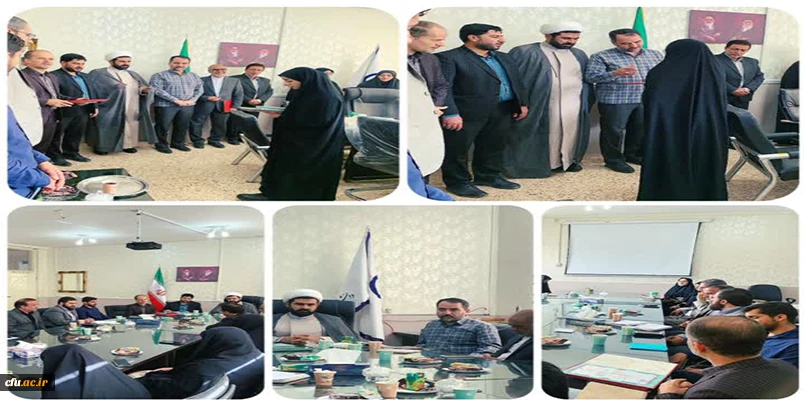 مراسم تکریم و معارفه مسئولین اسبق و جدید بسیج دانشجویی دانشگاه فرهنگیان استان ایلام 2