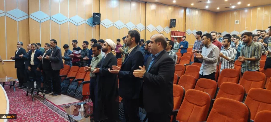 جلسه نشست دانشجویی در دانشگاه فرهنگیان پردیس علامه طباطبایی لرستان از کارنامه دولت تا فتح قلها 6