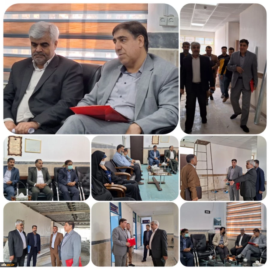 بازدید مدیر کل منابع انسانی دانشگاه فرهنگیان از پردیس های دانشگاه فرهنگیان استان سیستان و بلوچستان
 2