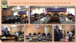 تجلیل از همکار روشندل شاغل در پردیس شهید مقصودی همدان
 2