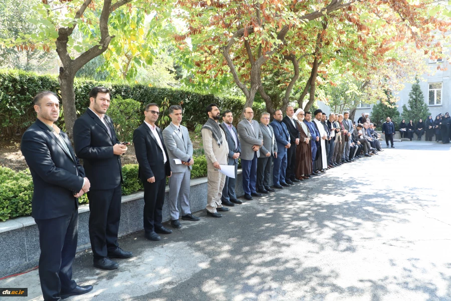 تجمع همکاران سازمان مرکزی دانشگاه فرهنگیان در محکومیت جنایات رژیم صهیونیستی و اعلام همدردی با ملت مظلوم فلسطین 4