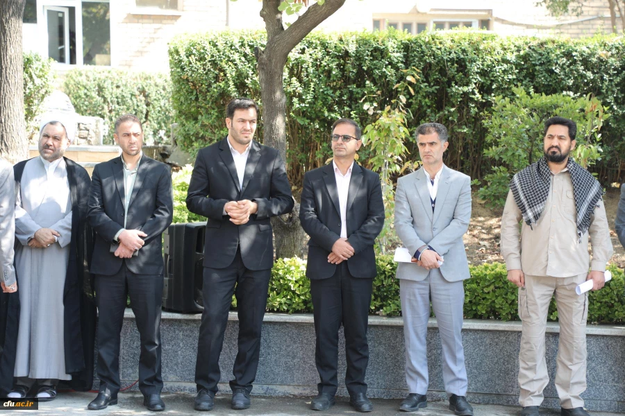 تجمع همکاران سازمان مرکزی دانشگاه فرهنگیان در محکومیت جنایات رژیم صهیونیستی و اعلام همدردی با ملت مظلوم فلسطین 8