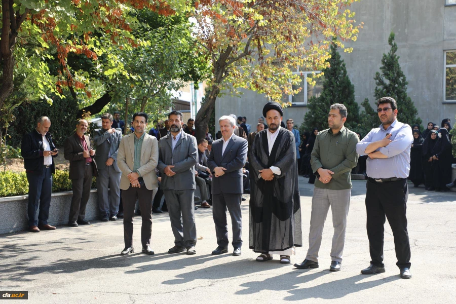 تجمع همکاران سازمان مرکزی دانشگاه فرهنگیان در محکومیت جنایات رژیم صهیونیستی و اعلام همدردی با ملت مظلوم فلسطین 15