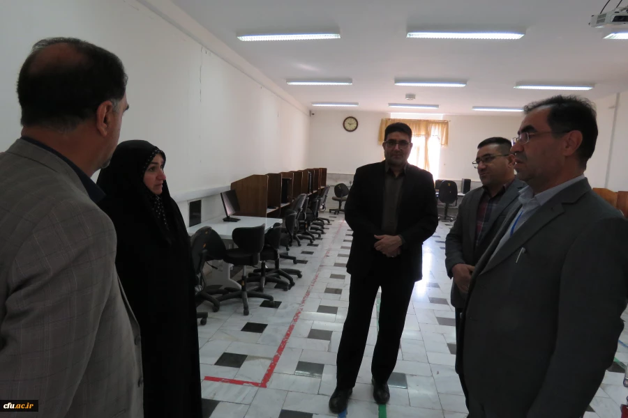 بازدید از پردیس های دانشگاه فرهنگیان استان مرکزی
 8