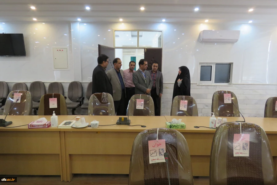 بازدید از پردیس های دانشگاه فرهنگیان استان مرکزی
 9