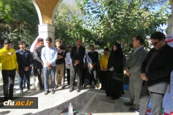 تجمع دانشگاهیان دانشگاه فرهنگیان استان مرکزی در محکومیت جنایات رژیم صهیونیستی
 4