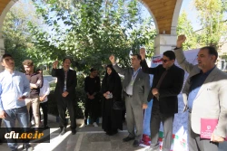 تجمع دانشگاهیان دانشگاه فرهنگیان استان مرکزی در محکومیت جنایات رژیم صهیونیستی
 7