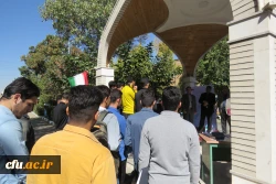 تجمع دانشگاهیان دانشگاه فرهنگیان استان مرکزی در محکومیت جنایات رژیم صهیونیستی
 9