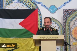 مراسم روضه و توسل به نیت نصرت الهی برای مردم غزه در پردیس شهیدباهنر برگزار شد
 4