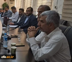 نشست اساتید هیئت علمی،مامورآموزشی و مدرسان حق التدریس با معاون مرکز توسعه وبهسازی و توانمندی سرمایه انسانی دانشگاه فرهنگیان 3