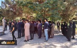 تجمع اساتید ،دانشجویان و کارکنان دانشگاه فرهنگیان کرمان در محکومیت حمله وحشیانه صهیونیست ها به بیمارستان المعمدانی غزه 5