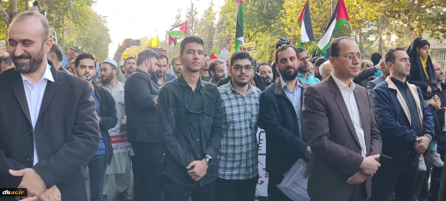 فریاد ظلم ستیزی دانشجومعلمان گلستانی در محکومیت حمله صهیونیست ها به بیمارستانی در غزه 5