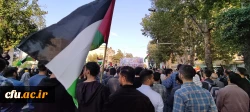 فریاد ظلم ستیزی دانشجومعلمان گلستانی در محکومیت حمله صهیونیست ها به بیمارستانی در غزه 6