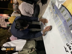 با حضور باشکوه مسئولان، کارکنان، اساتید و دانشجویان دانشگاه فرهنگیان؛
برگزاری تجمع مردمی و دانشجویی در محکومیت جنایات رژیم کودک کش صهیونیستی در بوشهر 10