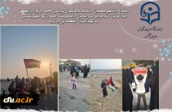 اجتماع دانشجو معلمان دانشگاه فرهنگیان هرمزگان در کنار مردم بندر عباس در محکومیت حمله رژیم صهیونیستی به بیمارستان المعمدانی در غزه 3