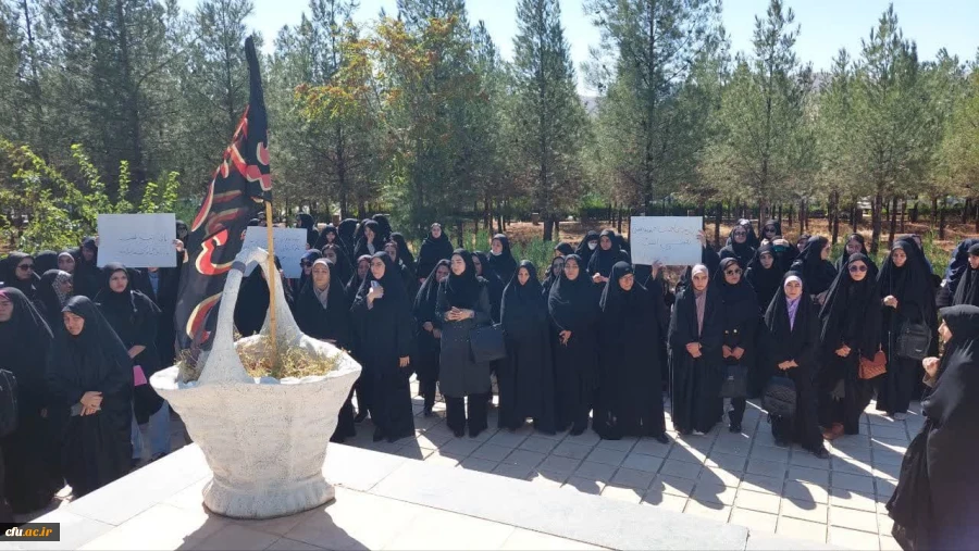 تجمع اعتراضی دانشجویان دانشگاه های استان لرستان در حمله به بیمارستان المعمدانی غزه 8